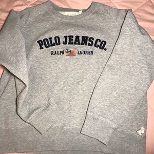 polo sweatshirt vintage (M)